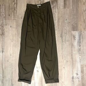 DOEN Zora Pants in Fir Green - size 0